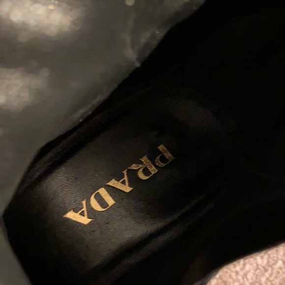 Authentic Prada leather boots 8.5 - Picture 2 of 6
